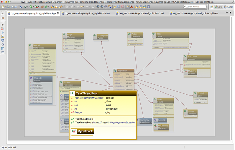 AgileJ StructureViews diagram screenshot